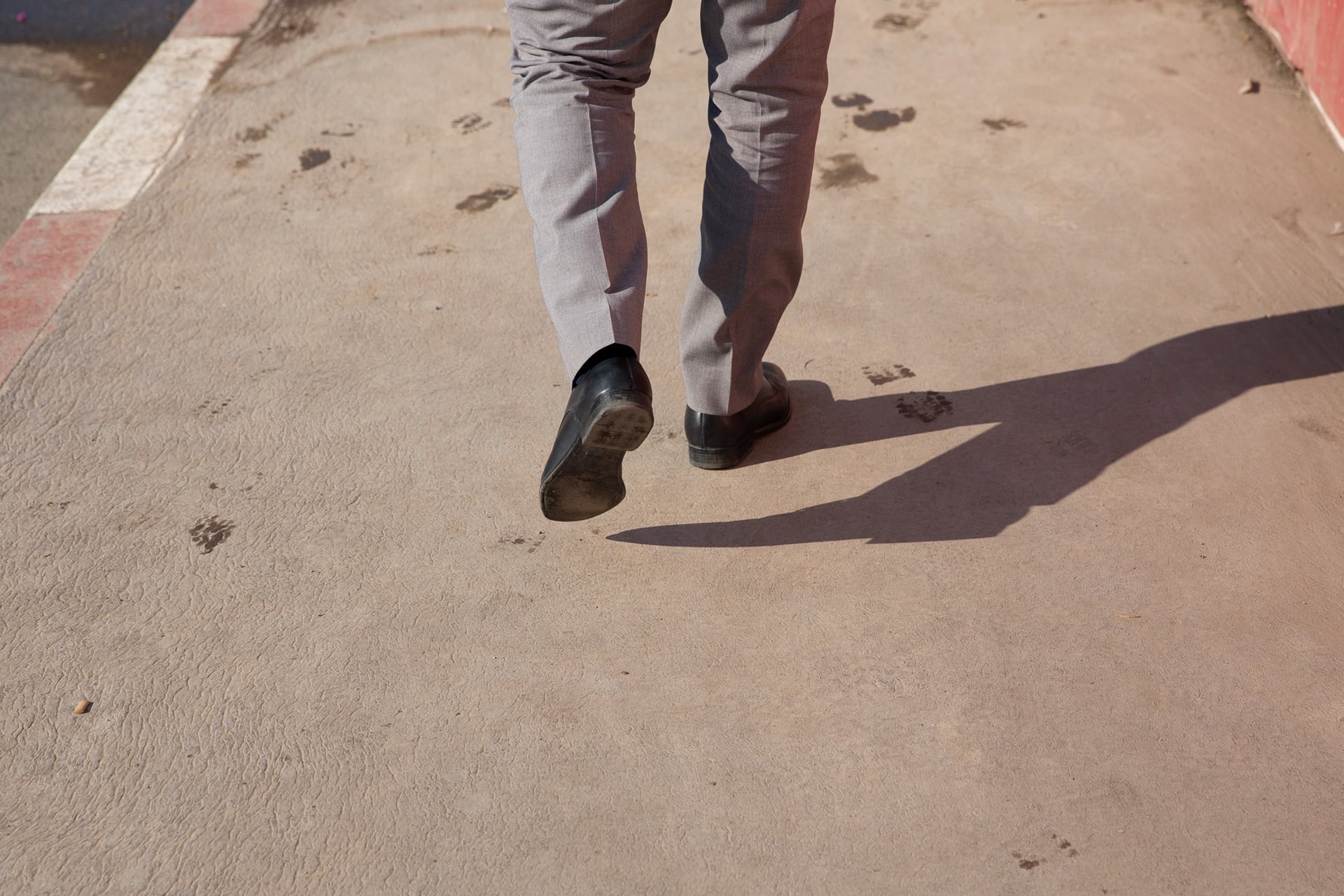 Julian Mullan, Morocco, Walking Man